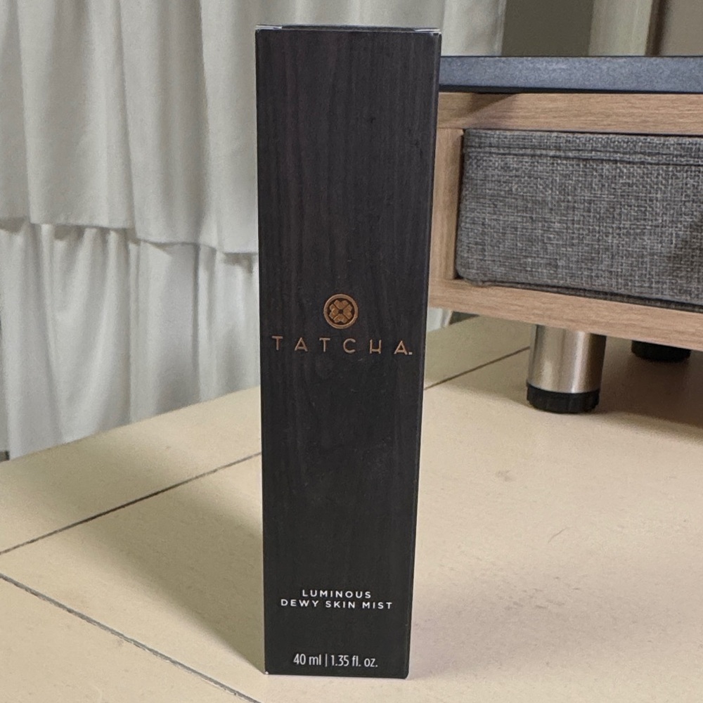 Tatcha Luminous Dewy Skin Mist in Black Packaging